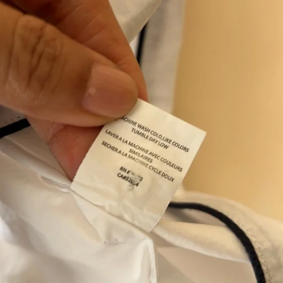 HD IN PARIS Anthropologie White & Blue Bennett Pleated Peplum Sleeveless Top L7 - Picture 8 of 9